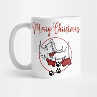 Merry Christmas Dog Mug